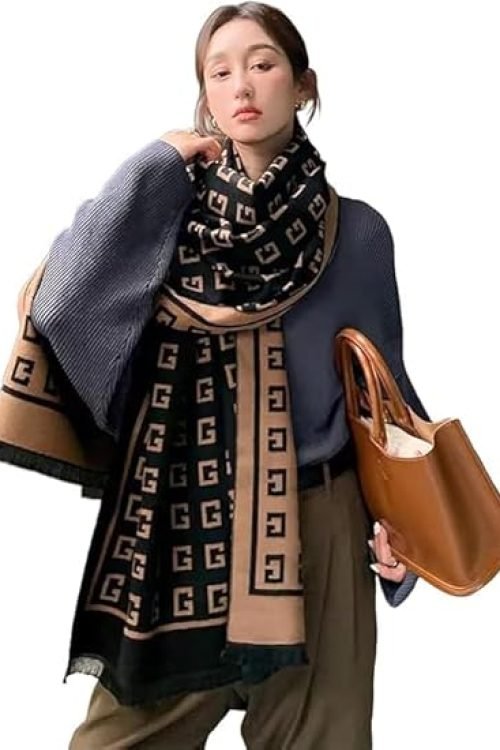 Womens Pashmina Shawls & Wraps Scarf, Cashmere Large Soft Fall Winter Scarves for Wedding Evening Dress
