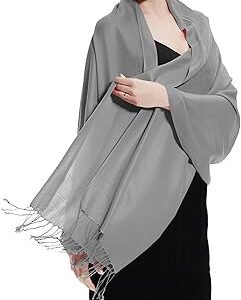 TZ Promise womens Solid Pashmina Pashmina Scarf