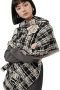 Jeelow Double-Sided Pashmina Shawl Wrap | Cashmere Feel Poncho Cape | Soft & Warm Women's Blanket Scarf
