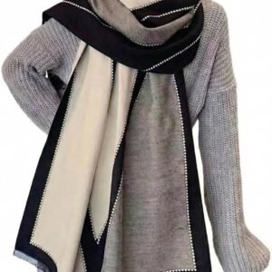 ALANX Women's Pashmina Shawl Wraps Premium Cashmere Feel Scarves Winter Scarf Blanket Cardigan Coat Elegant Cozy Casual Shawls Accessories for All Occasions