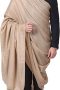Men's Ladakhi Lohi Woollen Shawl (Dark Pashmina, Large)