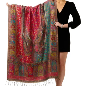 Taroob Silk Baraat Mughal Kaani Shawl